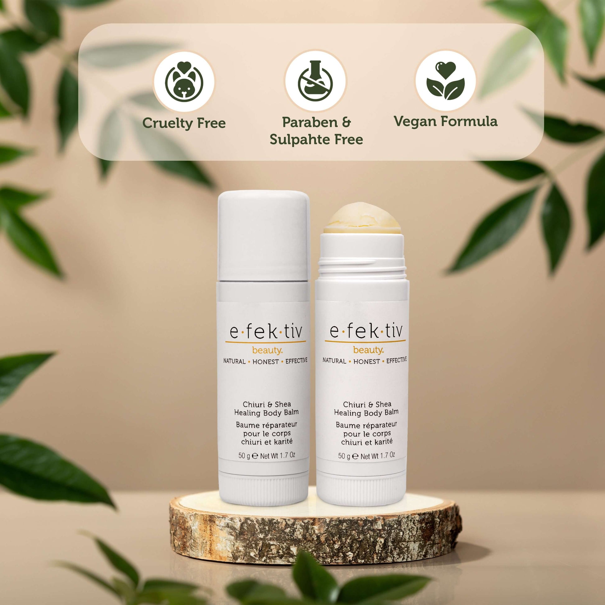 Experience Healing with Efektiv's Chiuri & Shea Balm