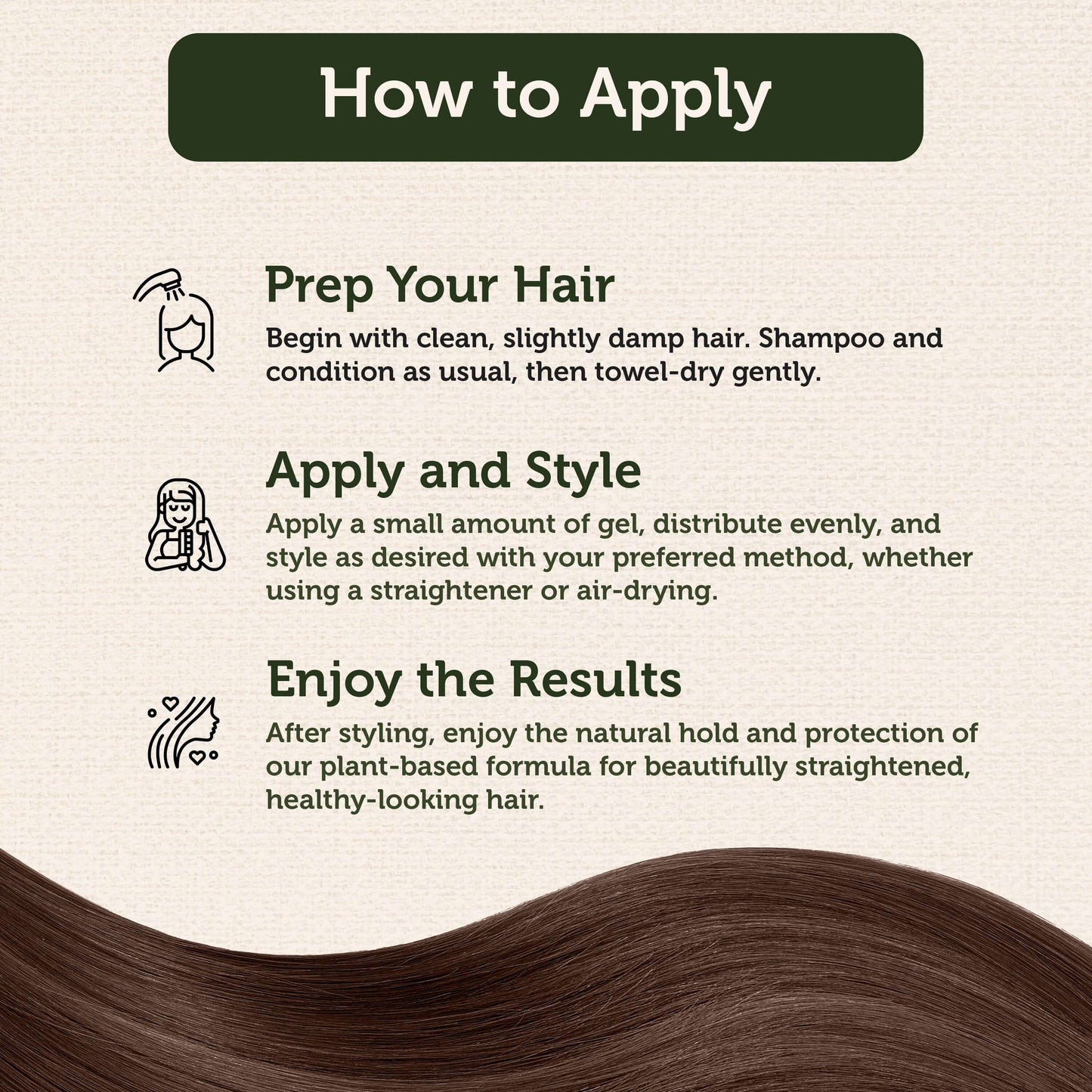 Efektiv's Aloe & Lavender Hair Straightening Miracle Gel