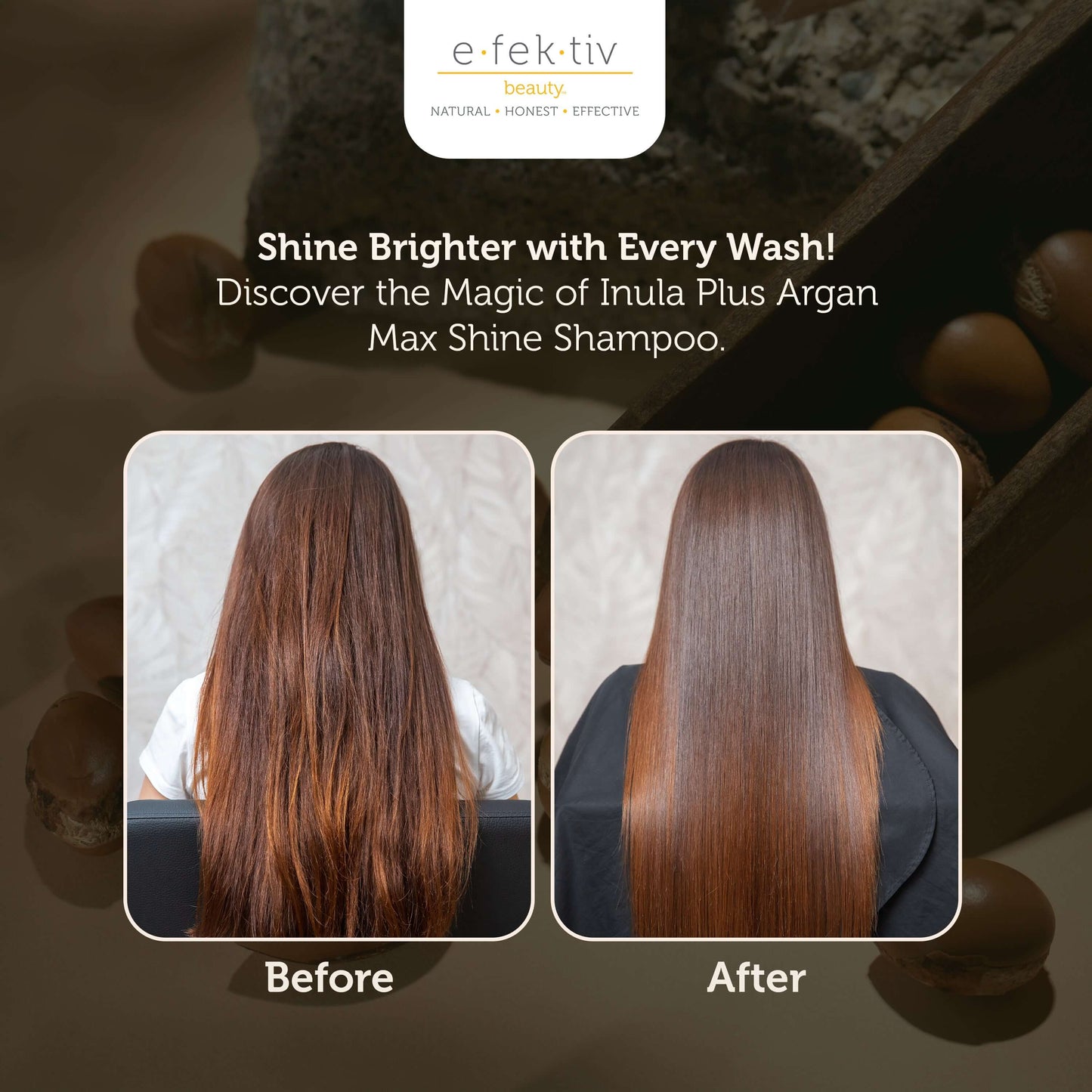 Color-Preserving Shampoo with Inula & Argan by Efektiv