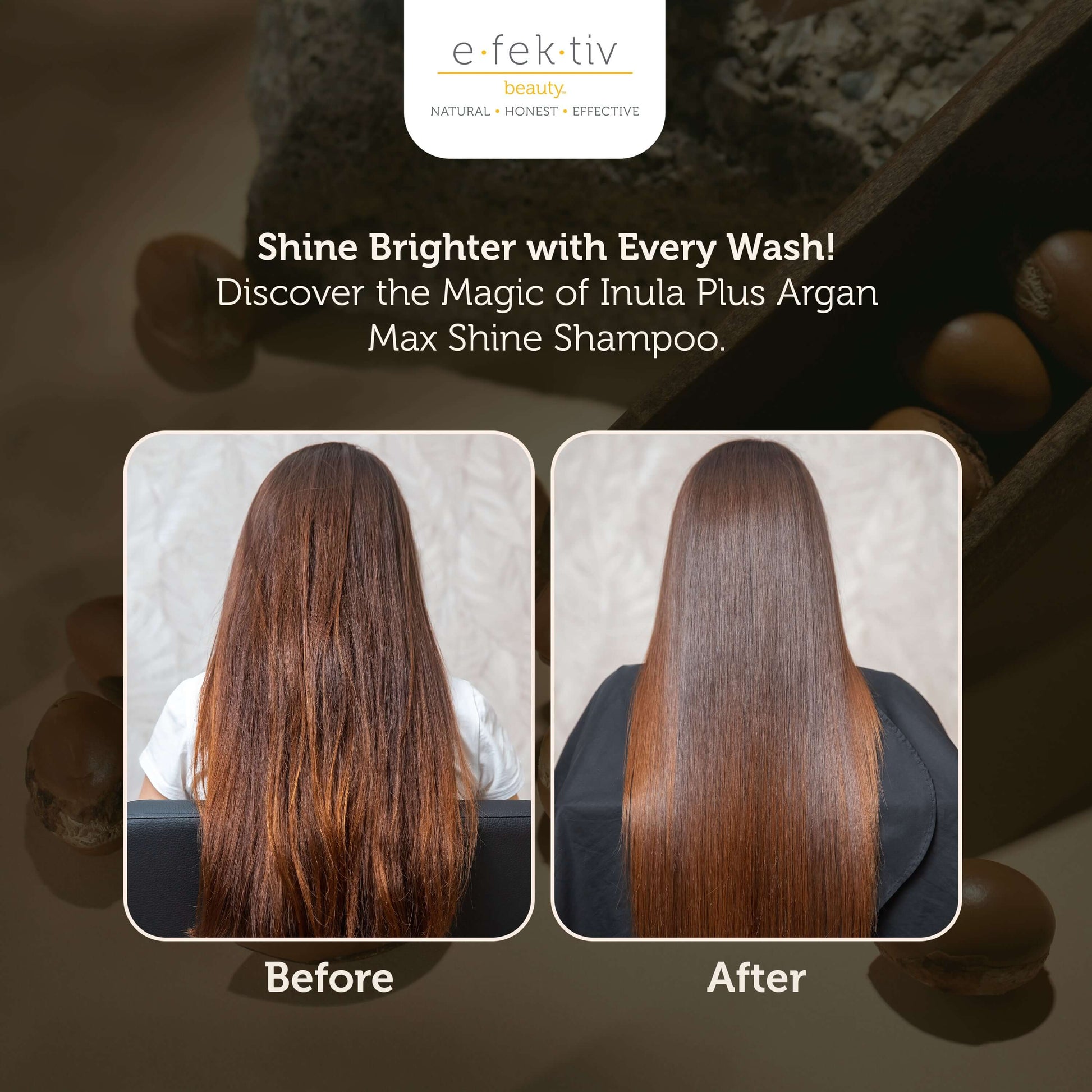 Color-Preserving Shampoo with Inula & Argan by Efektiv
