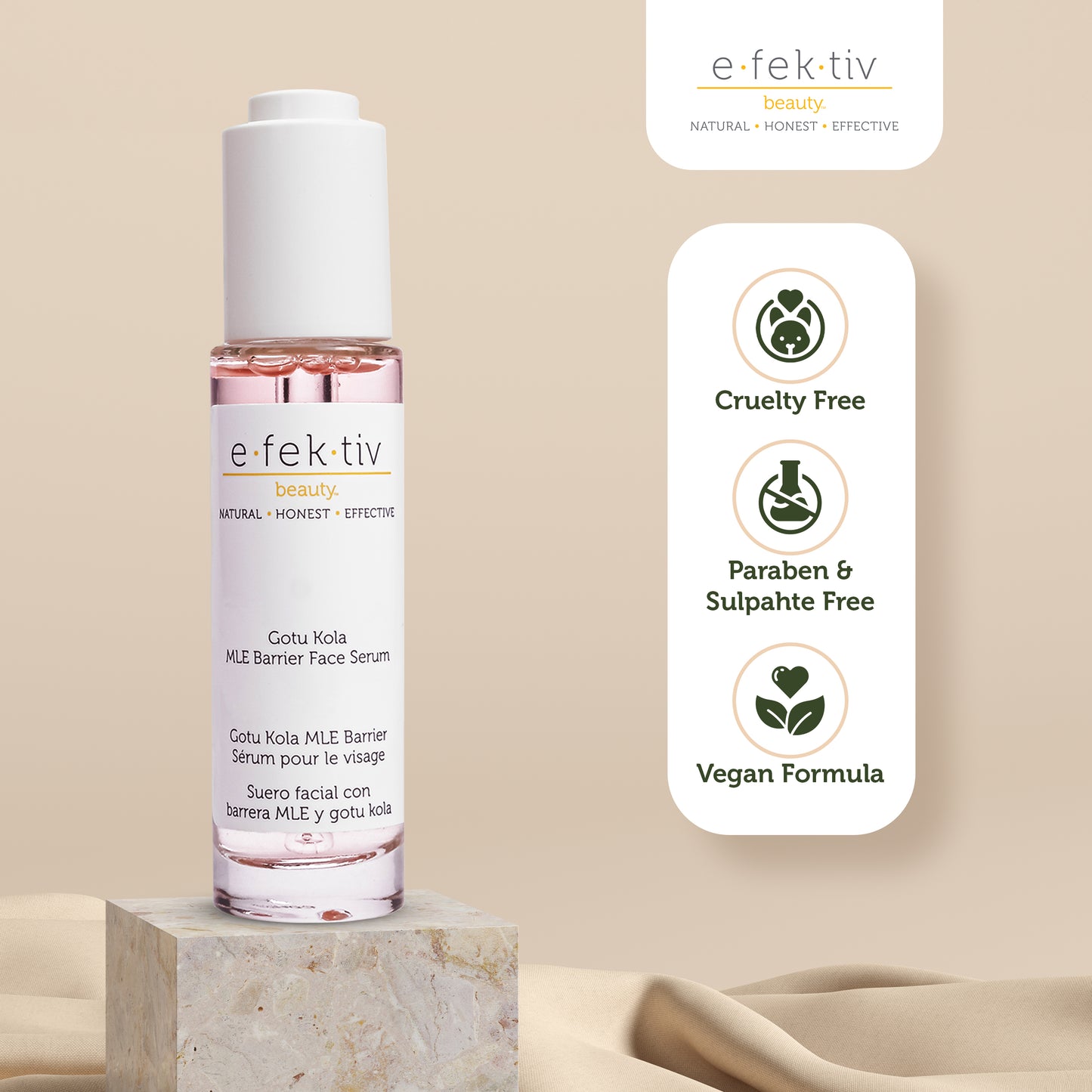 Gotu Kola MLE barrier face serum