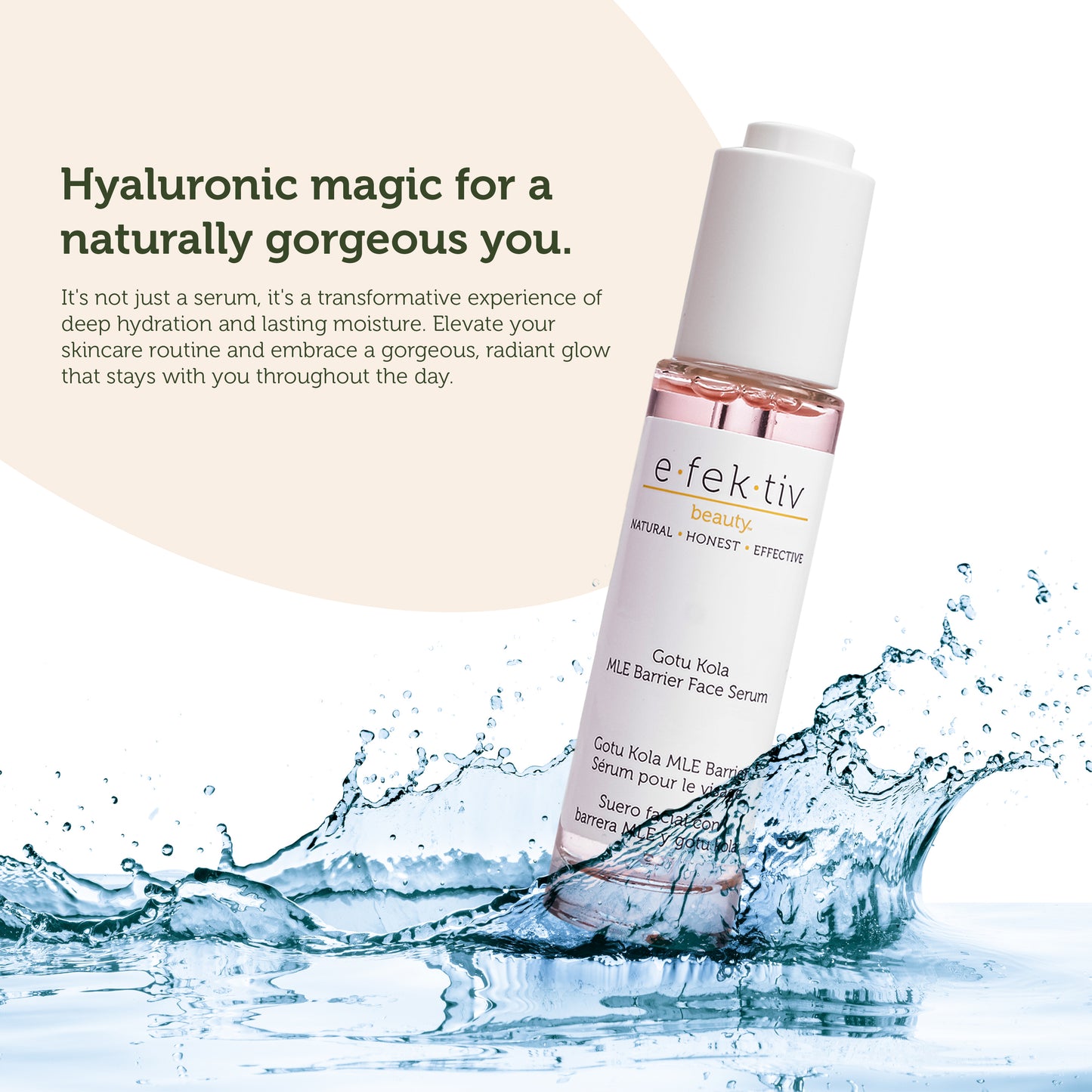 Gotu Kola MLE barrier face serum