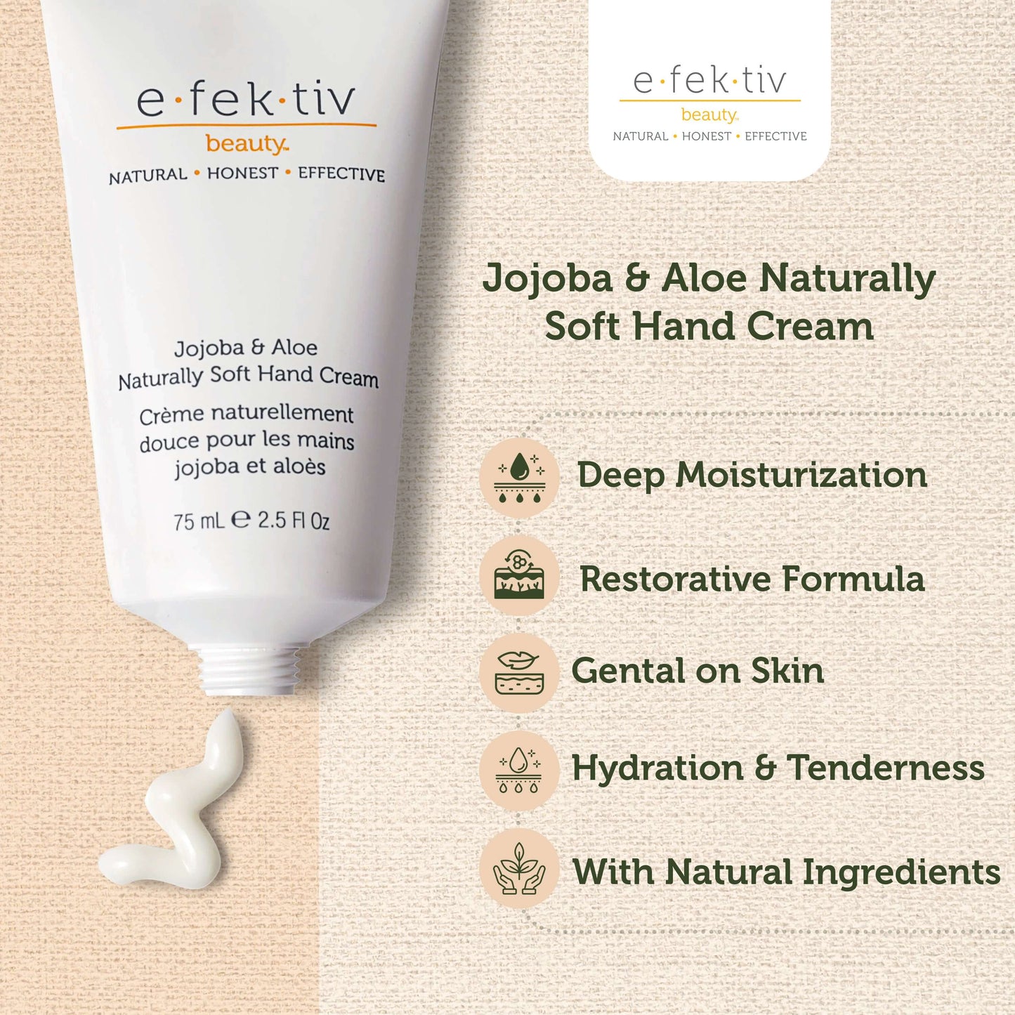 Experience Softness with Jojoba & Aloe Hand Cream
