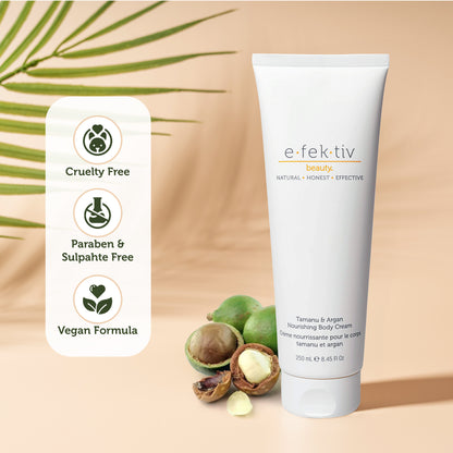 Hydrate and Rejuvenate with Tamanu & Argan Body Cream