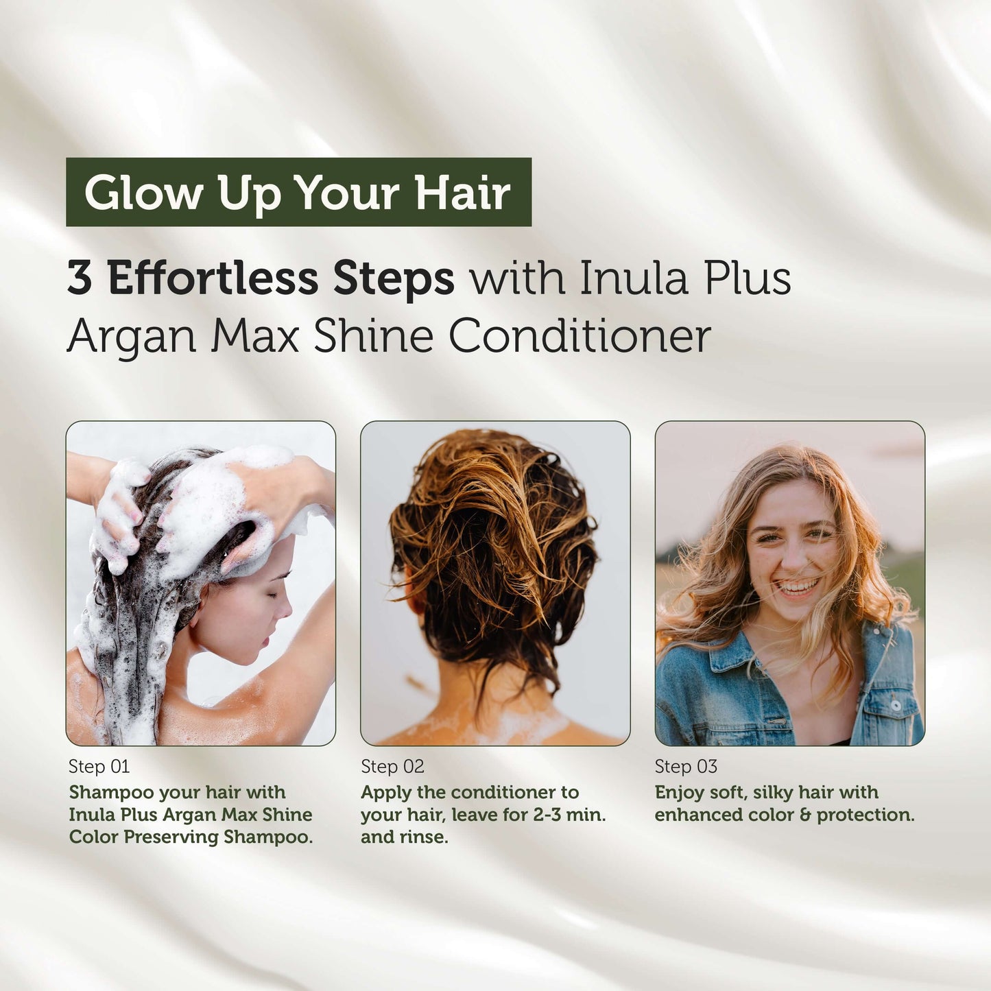 Inula & Argan Max Shine Hair Conditioner